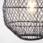 Bernard - Handmade Black Rattan Pendant