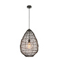 Bernard - Handmade Black Rattan Pendant