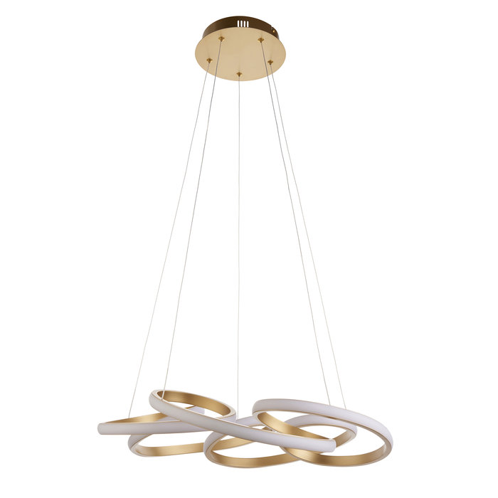 Volution - Spiral LED Gold Pendant Light