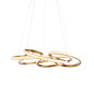 Volution - Spiral LED Gold Pendant Light