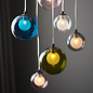 Nadia - Multi-Coloured 12 Light Cluster Pendant