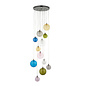 Nadia - Multi-Coloured 12 Light Cluster Pendant