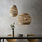 Rita - Handmade, Sustainably Sourced Rattan & Bamboo Globe Pendant