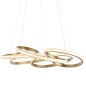 Volution - Spiral LED Gold Pendant Light