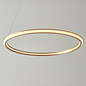 Volution - LED Gold Ring Pendant Light