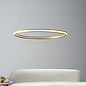 Volution - LED Gold Ring Pendant Light