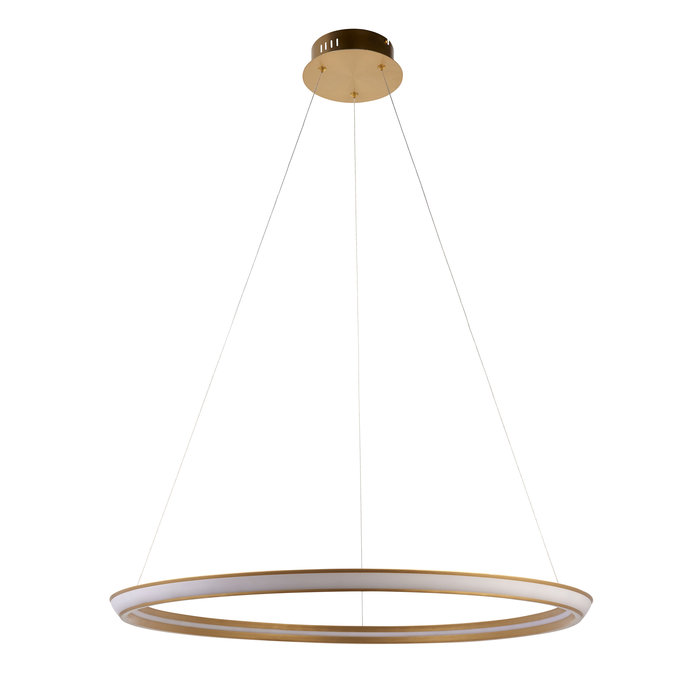 Volution - LED Gold Ring Pendant Light