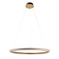 Volution - LED Gold Ring Pendant Light - Satin Gold