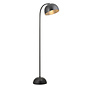 Crwn - Black Domed Floor Lamp