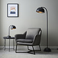 Crwn - Black Domed Floor Lamp