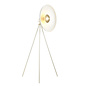 Crane - Adjustable Modern White Industrial Floor Lamp