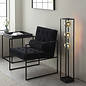 Bocs - Contemporary 3 Light Tall Cube Floor Lamp