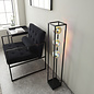 Bocs - Contemporary 3 Light Tall Cube Floor Lamp