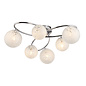 Connie - Chrome 6 Light Semi Flush Ceiling Light