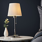 Rona - Vanity Table Lamp with Vintage White Shade - Polished Nickel