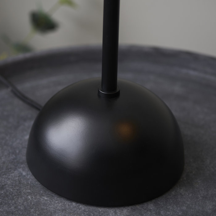 Crwn - Black Domed Table Lamp