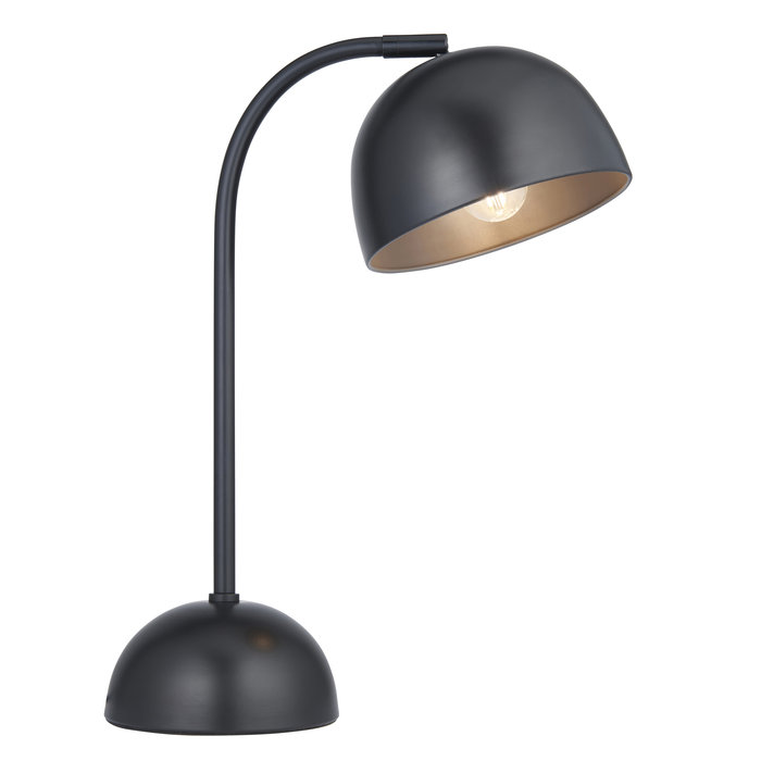 Crwn - Black Domed Table Lamp