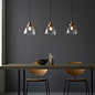 Shenna - Resto Industrial 3 Light Brass Linear Pendant