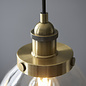 Shenna - Resto Industrial 3 Light Brass Linear Pendant