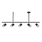 Raine - Black 5 Light Bar Spotlight