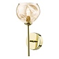 Celia - Gold and Moulded Champagne Glass Wall Light