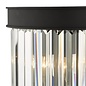 Darcy - Anthracite & Crystal 2 Light Wall Light