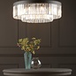 Darcy - Anthracite & Crystal 8 Light Chandelier