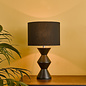 Maxi - Black Ceramic Table Lamp with Shade