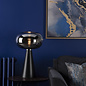 Jaxxon - Black and Smoked Glass Modern Table Lamp