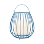Jamie - Basket Rechargeable and Dimmable Table Lamp in Blue