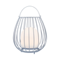 Jamie - Basket Rechargeable and Dimmable Table Lamp in Grey