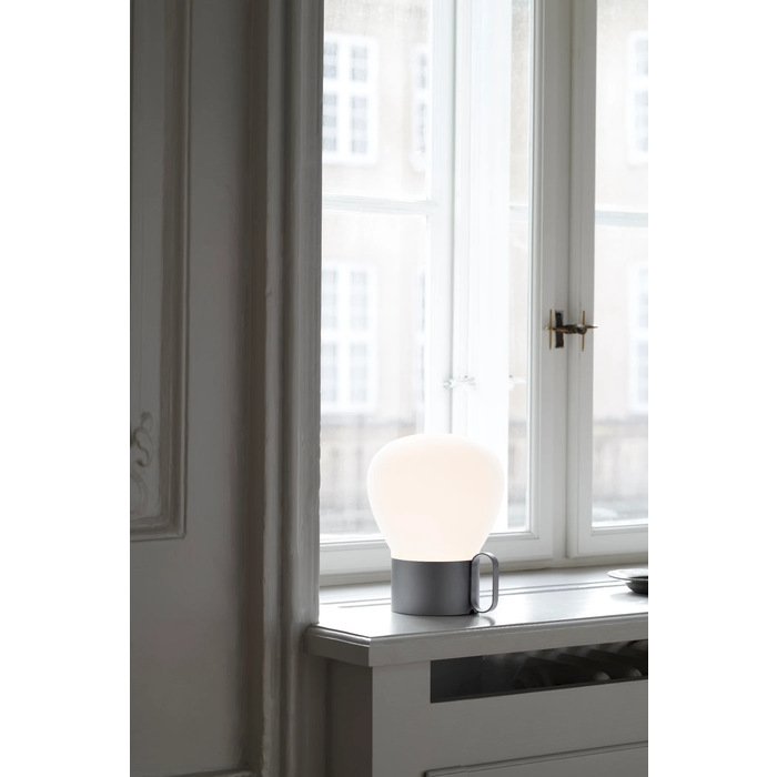 Nana - Portable Battery Table Lamp - Silver