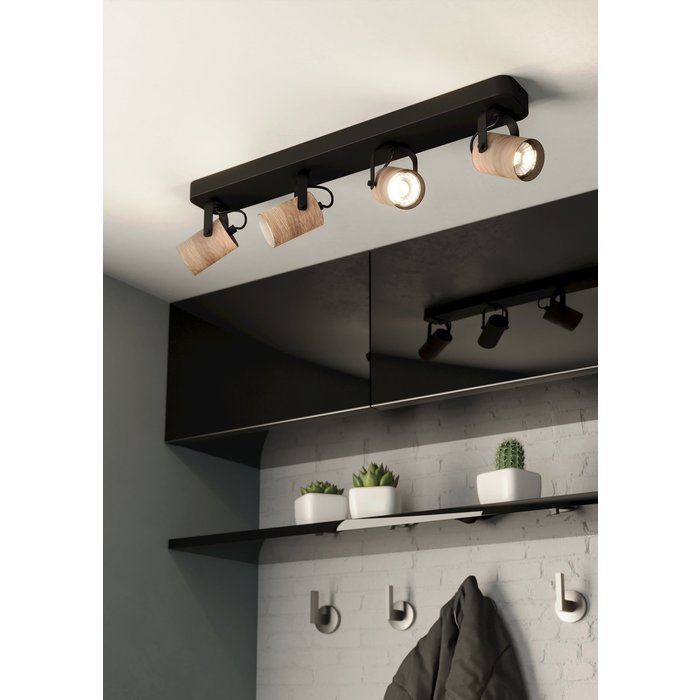 Cause - Contemporary Stylish 4 Light Bar Ceiling Light