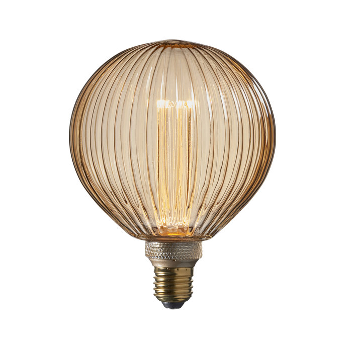 E27 2.5W LED Amber Tintend Lines Bulb