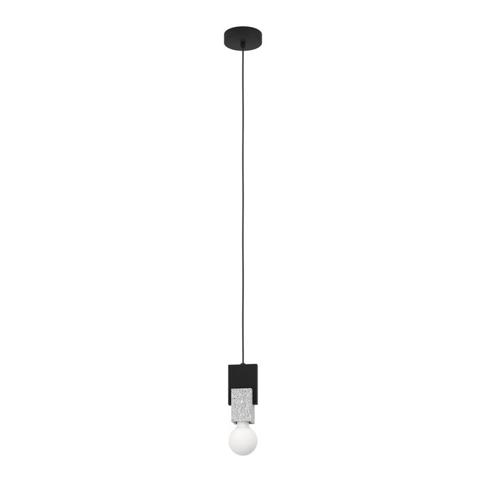 Bola- Black & Terrazzo Pendant