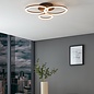 Cylch - Three Ring Black LED Flush Ceiling Light