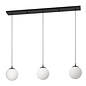 Rhona - Black and Opal 3 Light Bar Pendant Light