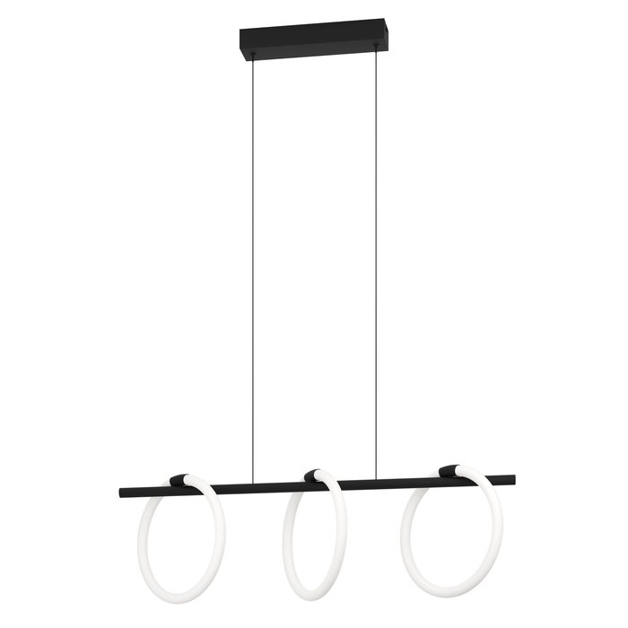 Carra - 3 Hoop Bar Pendant Light