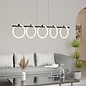 Carra - 5 Hoop Bar Pendant Light