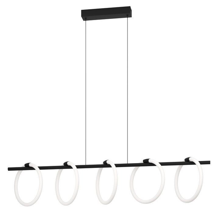 Carra - 5 Hoop Bar Pendant Light