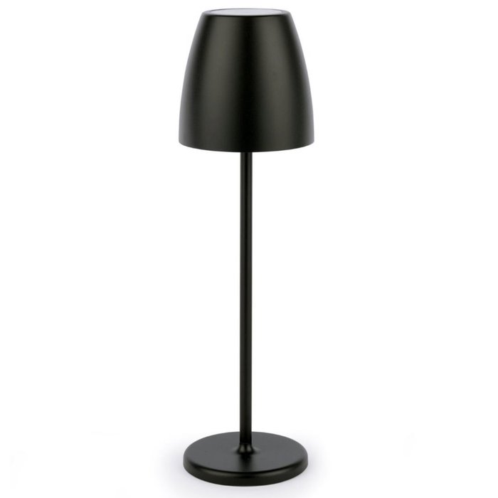 Ella - Cordless Rechargeable Portable Table Lamp - Black & Brown