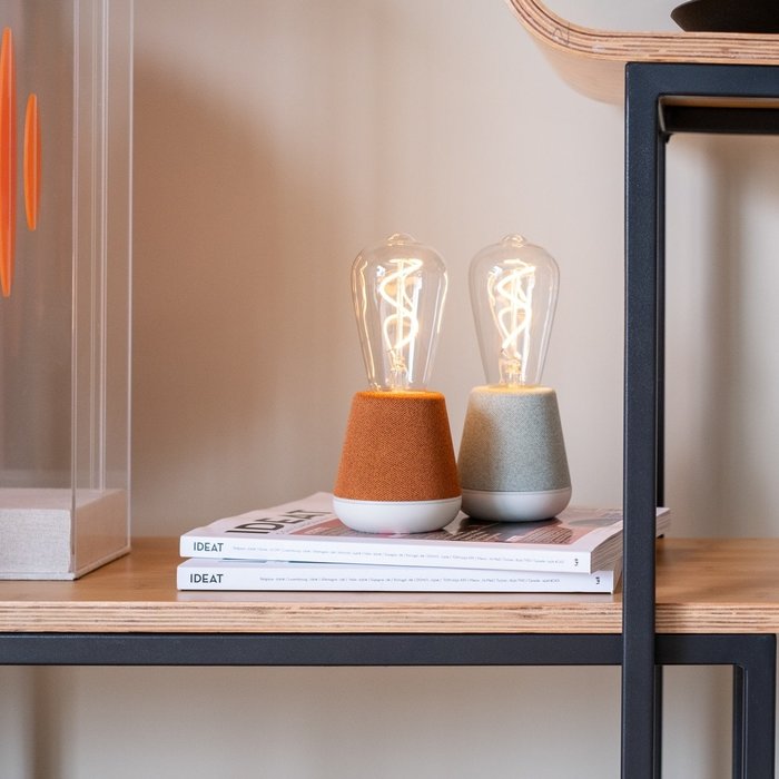 Noble One Rechargeable Table Lamp - Soft Clay
