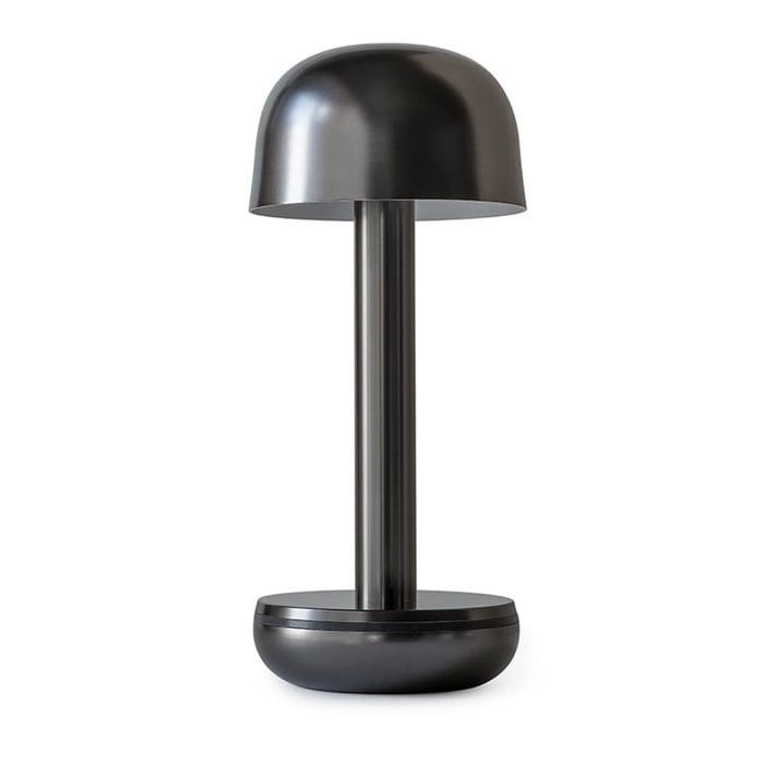 Noble Two Battery-Operated Table Lamp - Titanium