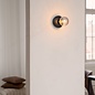 Noble Rechargeable Wall Light - Black & Smoked