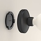 Noble Rechargeable Wall Light - Black & Frosted