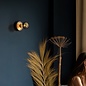 Noble Rechargeable Wall Light - Gold & Smoked