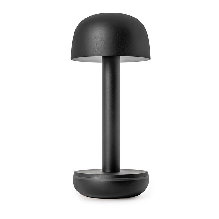 Ella - Cordless Rechargeable Portable Table Lamp - Black & Brown