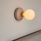 Noble Rechargeable Wall Light - Beige & Frosted