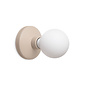 Noble Rechargeable Wall Light - Beige & Frosted