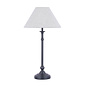 Ludchurch - Industrial Black Table Lamp with Shade - Laura Ashley